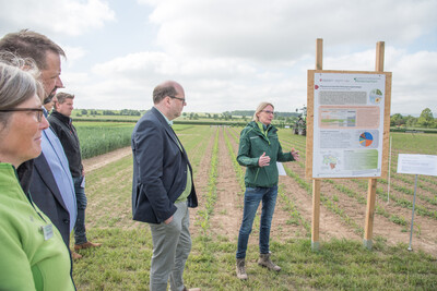 Tag zwei der Feldtage der Landwirtschaftskammer Niedersachsen am 02.06.2023 auf der Versuchsstation Poppenburg in Nordstemmen (Kreis Hildesheim).