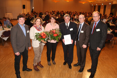 Vergabe des 'Arbeitnehmerpreises für besonderes Engagement' am 18.11.2015 in der Weser-Ems-Halle, Oldenburg
