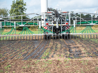 Maschinenvorf&uuml;hrung G&uuml;lletechnik Nortrup 2025