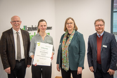 Ehrung der jahrgangsbesten Absolvent/-innen in der Aus- und Fortbildung 2025 am 11.02.2026 in Hannover.