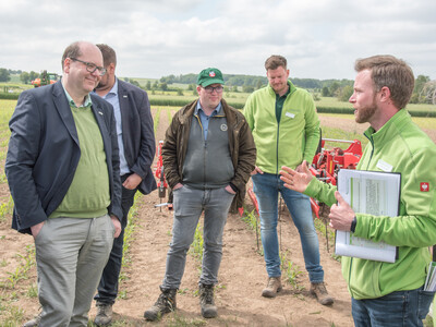 Tag zwei der Feldtage der Landwirtschaftskammer Niedersachsen am 02.06.2023 auf der Versuchsstation Poppenburg in Nordstemmen (Kreis Hildesheim).