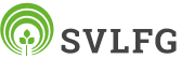 Logo der Sozialversicherung für Landwirtschaft, Forsten und Gartenbau - © Sozialversicherung für Landwirtschaft, Forsten und Gartenbau (SVLFG) Grünes Logo mit stilisiertem Baum und Kreisen, daneben die Buchstaben SVLFG in Grau.