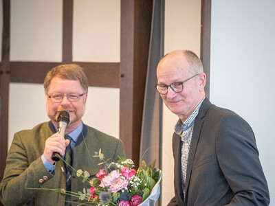 Verabschiedung des Osnabr&uuml;cker Bezirksstellenleiters Ludger Bernhold am 27.02.2026 in Bohmte.