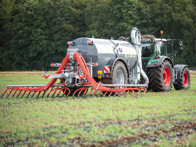 Maschinenvorf&uuml;hrung G&uuml;lletechnik Nortrup 2025
