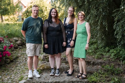 Jahrgangsbeste im Zierpflanzenbau mit Cordula Niemann (BBS Lehrkraft)