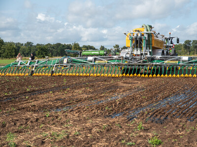 Maschinenvorf&uuml;hrung G&uuml;lletechnik Nortrup 2025