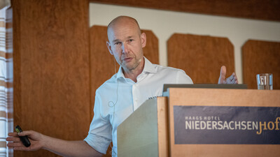 Maurice Ortmans, CEO des Unternehmens Inno+, als Referent der Tagung 'Emissionen aus der Tierhaltung' am 23.06.2026 in Verden.