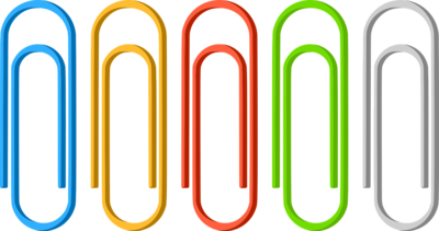 In jedem Büro zu Hause: die Büroklammer