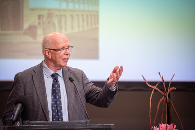 Kammerpr&auml;sident Gerhard Schwetje beim Gesellschaftsabend der Landwirtschaftskammer Niedersachsen am 19.11.2025 in Oldenburg.