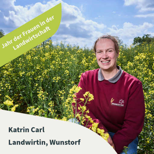 Internationales Jahr der Frauen in der Landwirtschaft - drei Fragen an Katrin Carl