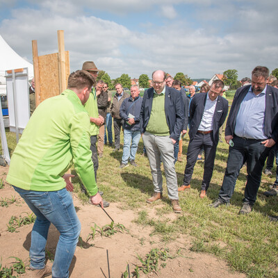 Tag zwei der Feldtage der Landwirtschaftskammer Niedersachsen am 02.06.2023 auf der Versuchsstation Poppenburg in Nordstemmen (Kreis Hildesheim).