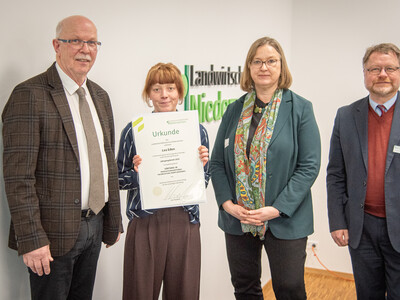 Ehrung der jahrgangsbesten Absolvent/-innen in der Aus- und Fortbildung 2025 am 11.02.2026 in Hannover.