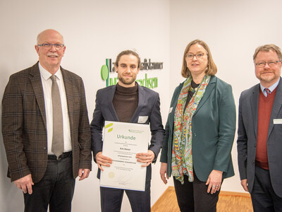 Ehrung der jahrgangsbesten Absolvent/-innen in der Aus- und Fortbildung 2025 am 11.02.2026 in Hannover.