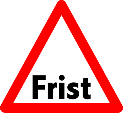 Achtung Frist - © Anke Fröhlich Achtung Frist