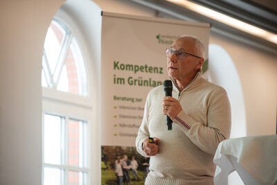 Gr&uuml;nlandexperte Hans Koch auf dem Gr&uuml;nlandtag in Rodenkirchen