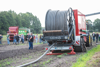 Maschinenvorf&uuml;hrung G&uuml;lletechnik Nortrup 2025