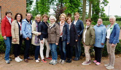 Teilnehmerinnen Dorf- und Gartenführerinnen in Cloppenburg 2018