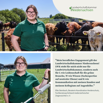 Elke Steinbach - Beraterin Koordination Herdenschutz