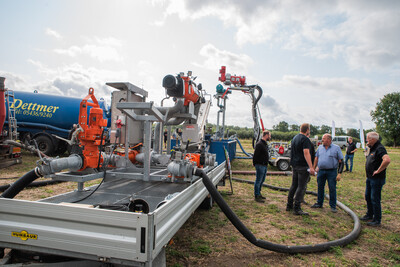Maschinenvorf&uuml;hrung G&uuml;lletechnik Nortrup 2025
