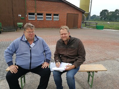 Bearbeitung der Pr&uuml;fungsakten mit dem zust&auml;ndigen Pr&uuml;fer