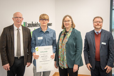 Ehrung der jahrgangsbesten Absolvent/-innen in der Aus- und Fortbildung 2025 am 11.02.2026 in Hannover.