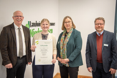 Ehrung der jahrgangsbesten Absolvent/-innen in der Aus- und Fortbildung 2025 am 11.02.2026 in Hannover.