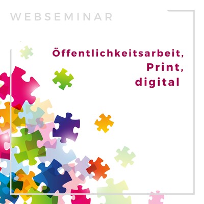 Öffentlichkeitsarbeit, Print, digital