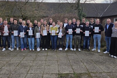 Absolventen der Unternehmerschule Vechta 2026