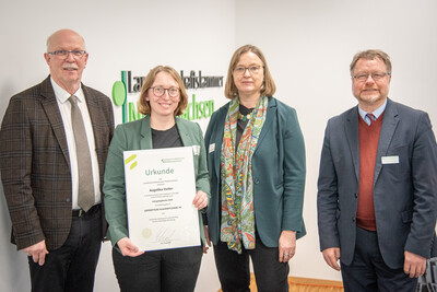 Ehrung der jahrgangsbesten Absolvent/-innen in der Aus- und Fortbildung 2025 am 11.02.2026 in Hannover.