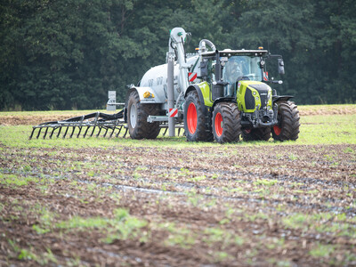 Maschinenvorf&uuml;hrung G&uuml;lletechnik Nortrup 2025