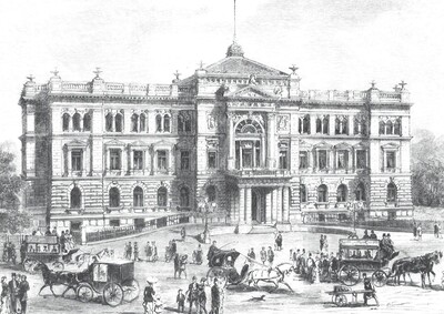 Ort der ersten Kammerversammlung der einstigen Landwirtschaftskammer Hannover 1899: das Provinzial-Ständehaus in Hannover, heute Sitz des Finanzministeriums.