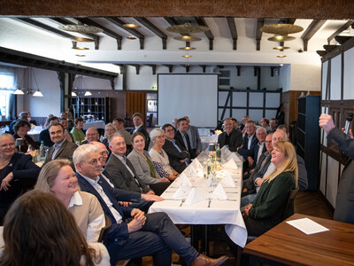 Verabschiedung des Osnabr&uuml;cker Bezirksstellenleiters Ludger Bernhold am 27.02.2026 in Bohmte.