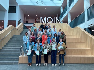 Verabschiedung Pr&uuml;ferinnen