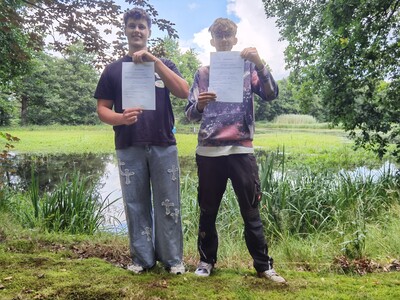 v.l.: Birger Tewes (SH), Lasse Bamberg (SH)