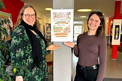 Die Lehrerinnen Anja Mahnke und Anne Zacharias (von links) der BBS L&uuml;chow haben die Aktionswoche geplant und durchgef&uuml;hrt.