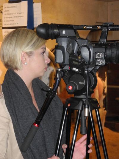 Auch die Presse war zahlreich vertreten