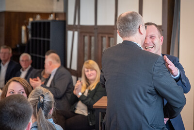Verabschiedung des Osnabr&uuml;cker Bezirksstellenleiters Ludger Bernhold am 27.02.2026 in Bohmte.