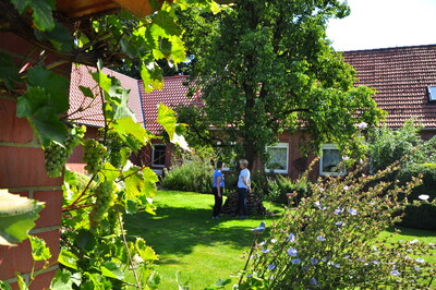 privater l&auml;ndlicher Garten
