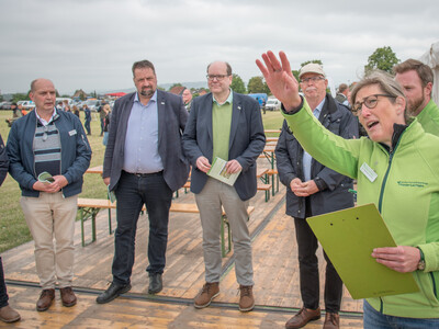 Tag zwei der Feldtage der Landwirtschaftskammer Niedersachsen am 02.06.2023 auf der Versuchsstation Poppenburg in Nordstemmen (Kreis Hildesheim).