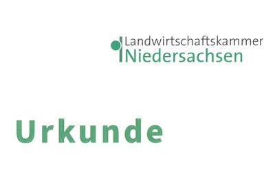 Urkunde Landwirt