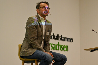 Kommunikationsexperte Jakob Lipp auf der Fachtagung Frauen in der Landwirtschaft - Mut tut gut!