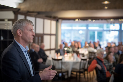 Verabschiedung von J&ouml;rg Schomborg, Leiter der Bezirksstelle Osnabr&uuml;ck, am 09.12.2022 in Bohmte.