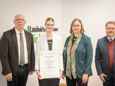 Ehrung der jahrgangsbesten Absolvent/-innen in der Aus- und Fortbildung 2025 am 11.02.2026 in Hannover.