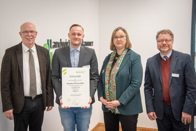 Ehrung der jahrgangsbesten Absolvent/-innen in der Aus- und Fortbildung 2025 am 11.02.2026 in Hannover.