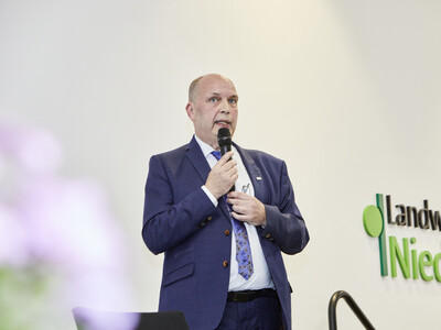 Kammer-Vizepr&auml;sident Manfred Tannen beim Festakt zum 125-j&auml;hrigen Bestehen der Landwirtschaftskammer Niedersachsen am 21.05.2024 in Hannover-Ahlem.