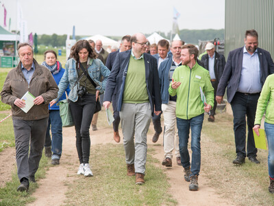 Tag zwei der Feldtage der Landwirtschaftskammer Niedersachsen am 02.06.2023 auf der Versuchsstation Poppenburg in Nordstemmen (Kreis Hildesheim).