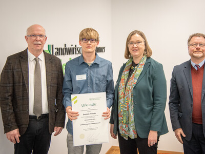 Ehrung der jahrgangsbesten Absolvent/-innen in der Aus- und Fortbildung 2025 am 11.02.2026 in Hannover.