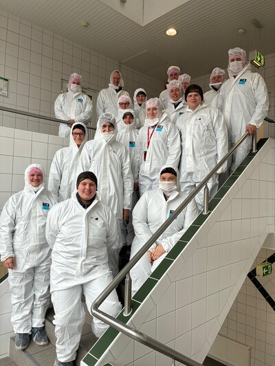 Fachschüler und Fachschülerinnen der BBS Cloppenburg besuchen den Schlachthof von Goldschmaus in Garrel - © Böseler Goldschmaus Gruppe Fachschüler und Fachschülerinnen der BBS Cloppenburg besuchen den Schlachthof von Goldschmaus in Garrel