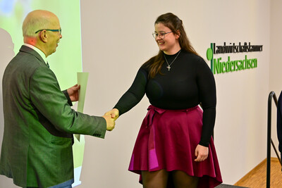 &Uuml;bergabe Meisterbriefe Hauswirtschaft 2025 in Hannover