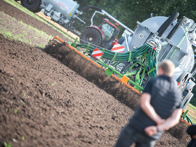 Maschinenvorf&uuml;hrung G&uuml;lletechnik Nortrup 2025